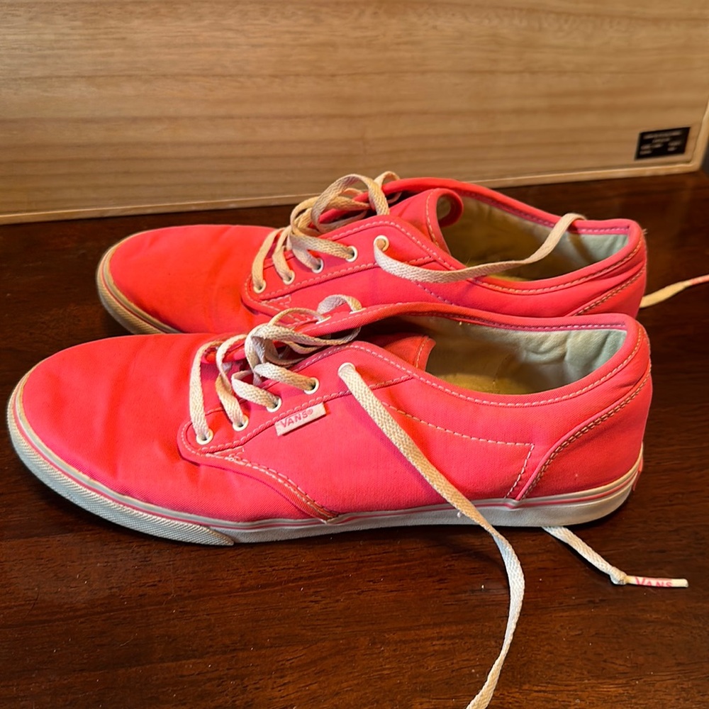 Vans pink sneakers
